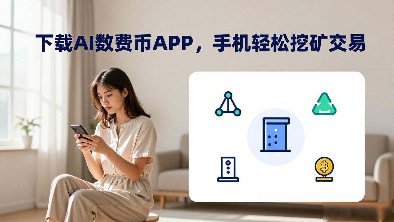 下载AI数字货币APP，手机轻松挖矿交易