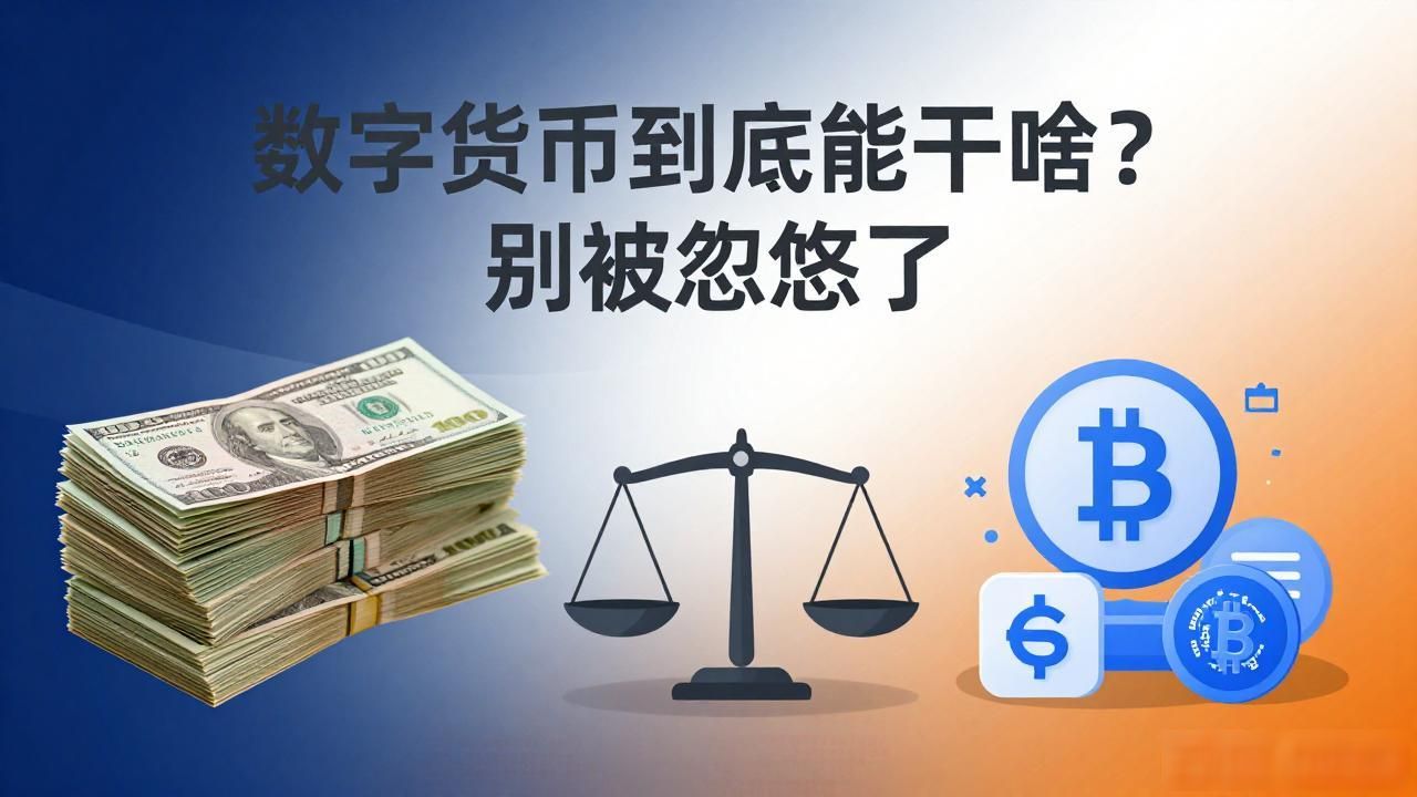 数字货币到底能干啥？别被忽悠了