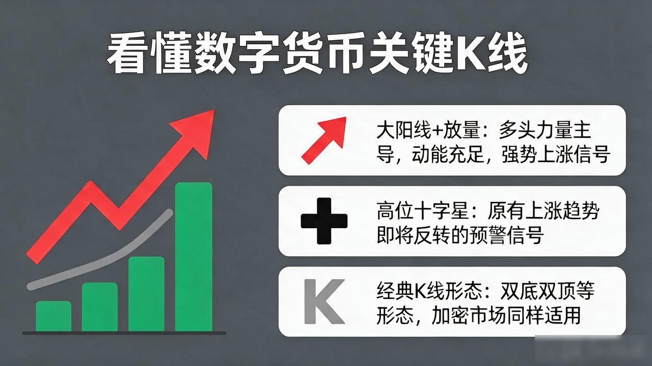 看懂数字货币k线看什么_教你识别关键K线形态