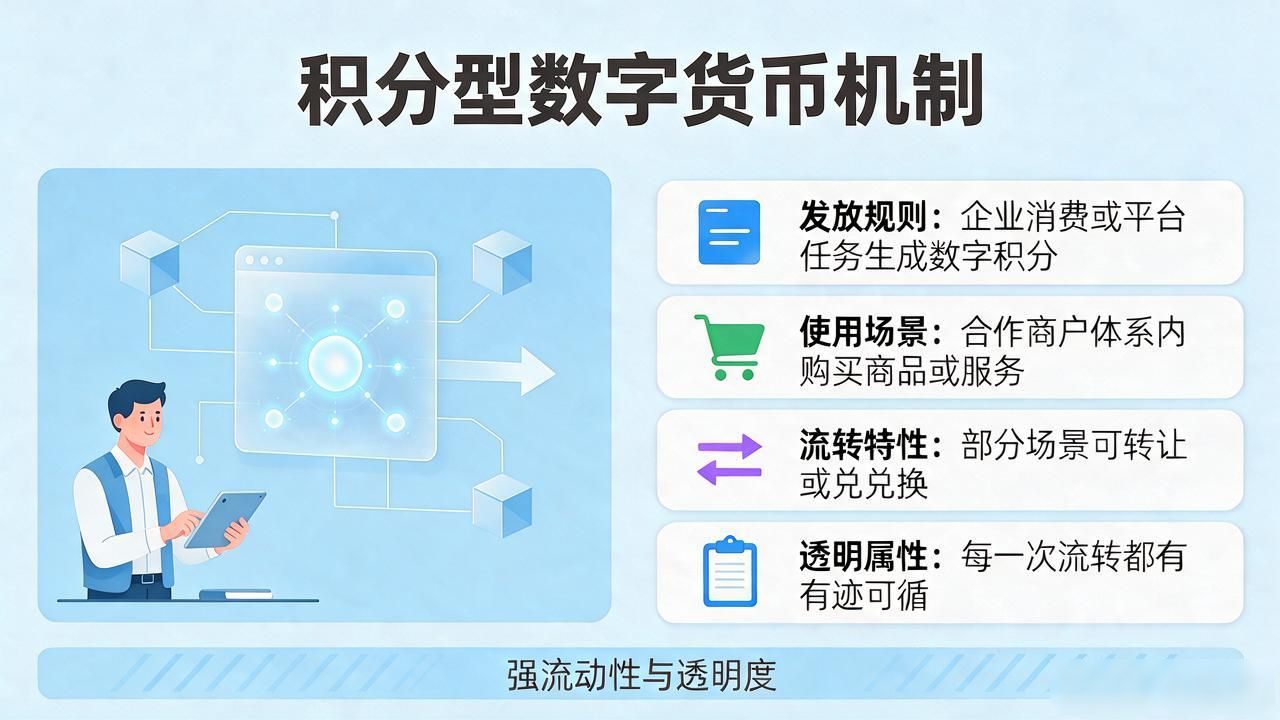积分型数字货币是什么？一文讲清它的原理与应用