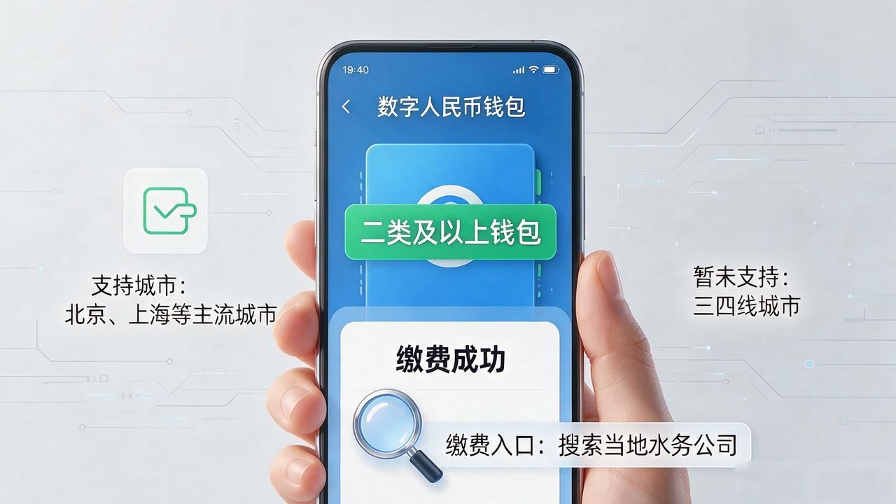 数字货币能交水费吗？数字人民币交水费完整实操指南