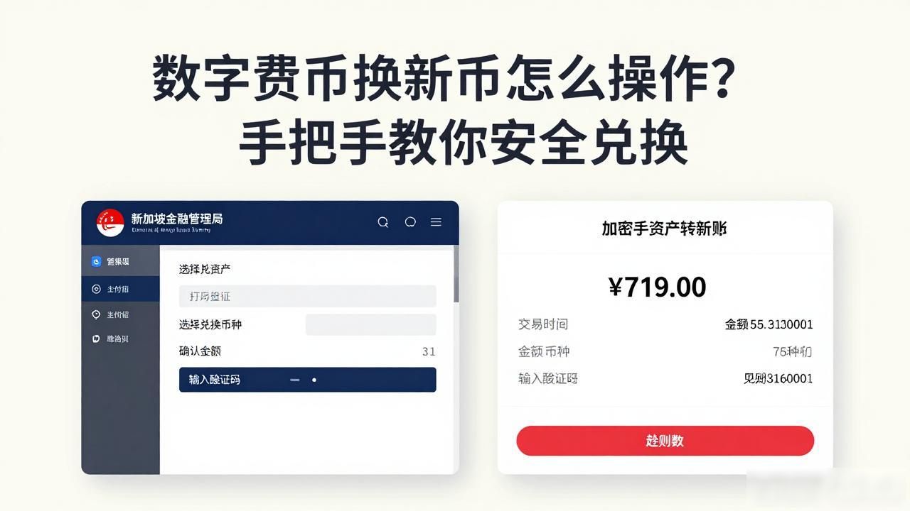 数字货币换新币怎么操作？手把手教你安全兑换