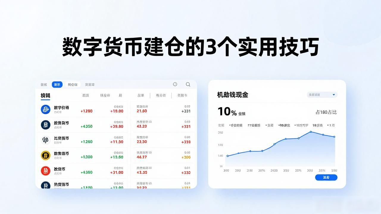 数字货币建仓的3个实用技巧