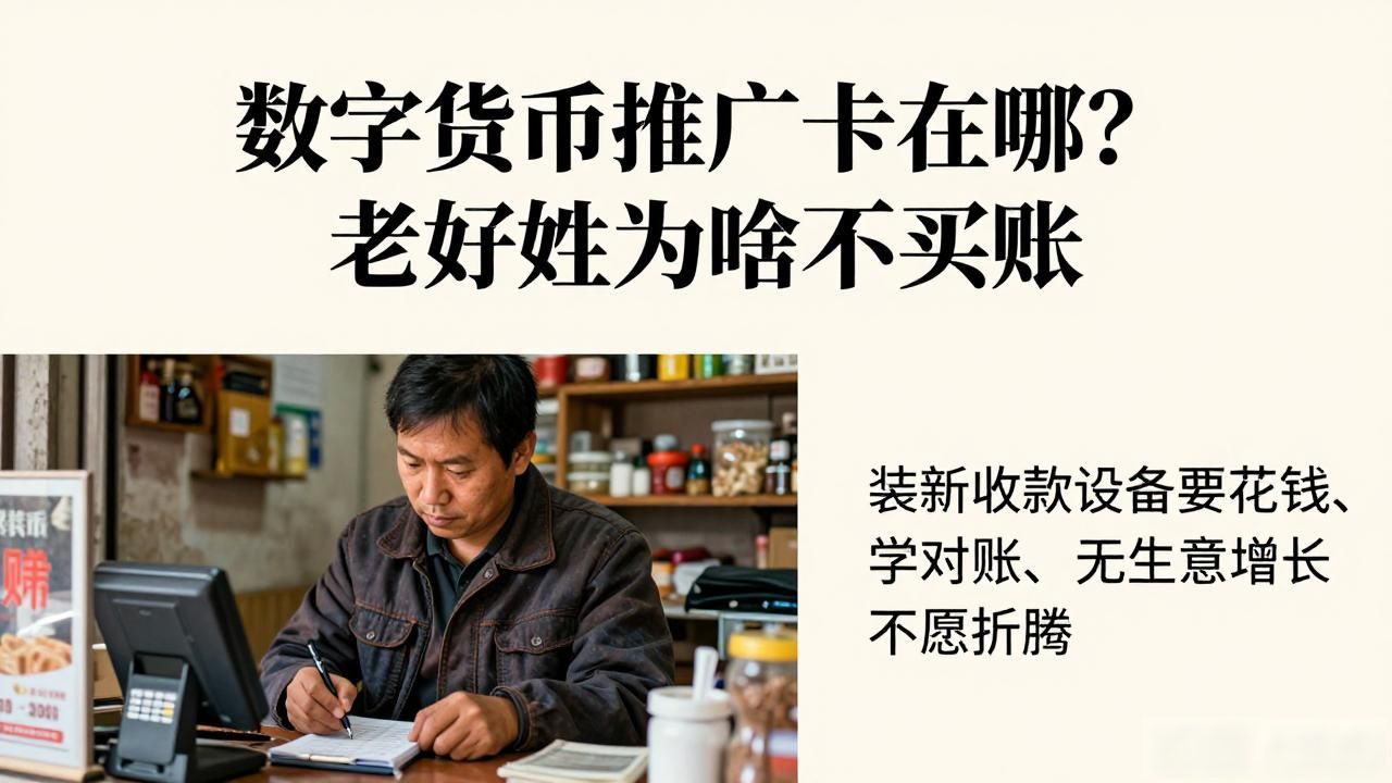数字货币推广问题_数字人民币推广难题_数字人民币菜市场应用场景