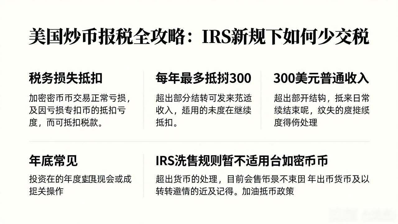 美国国税局数字货币税务监管_美国 数字货币 税_华人投资者数字货币税务误区