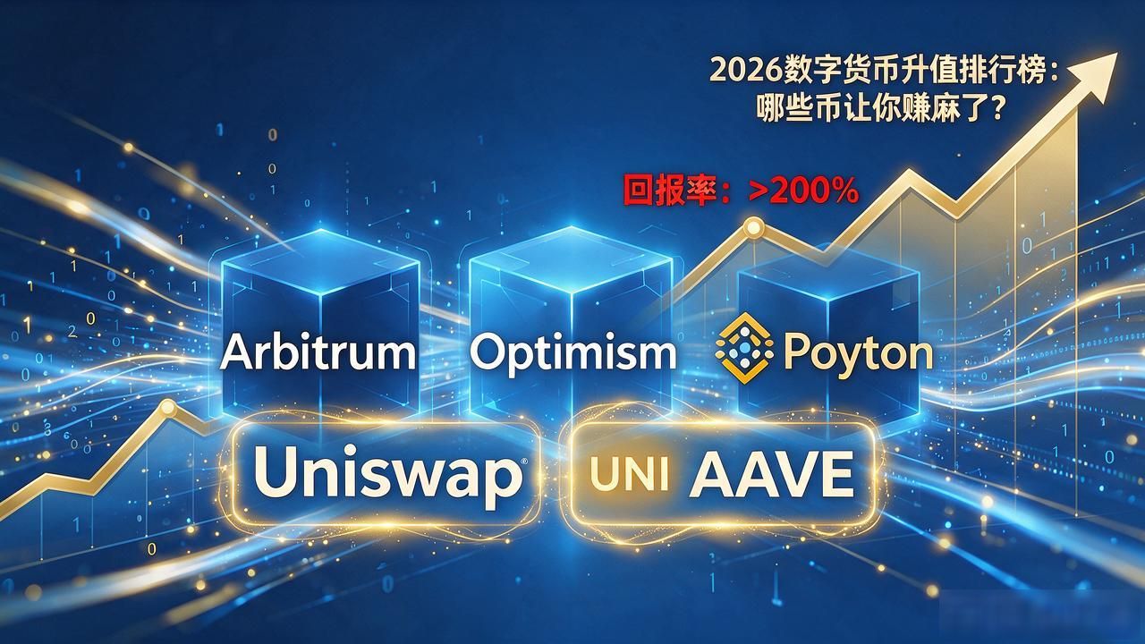 2026数字货币升值排行榜:哪些币让你赚麻了?