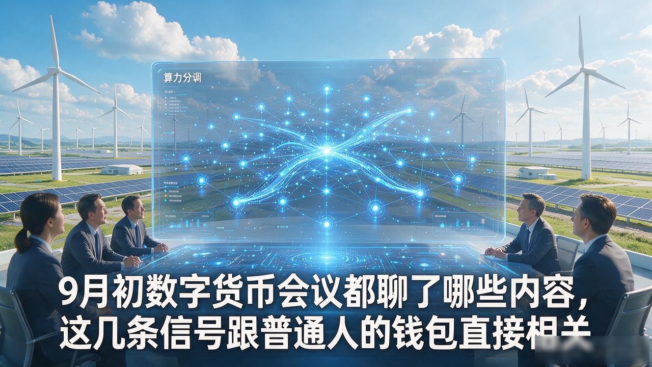 9月初数字货币会议都聊了哪些内容，这几条信号跟普通人的钱包直接相关