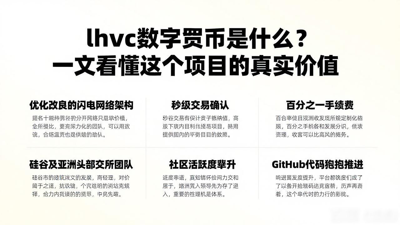 lhxc数字货币是什么？一文看懂这个项目的真实价值