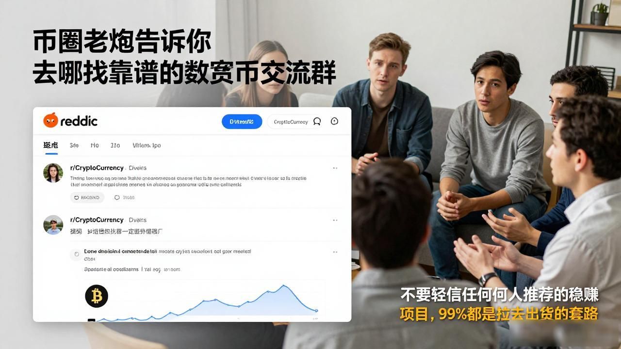 币圈老炮告诉你 去哪找靠谱的数字货币交流群