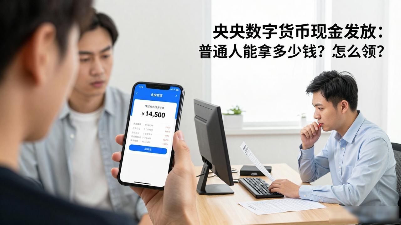 央行数字货币现金发放:普通人能拿多少钱?怎么领?