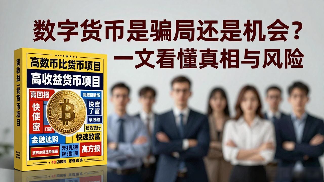数字货币是骗局还是机会？一文看懂真相与风险