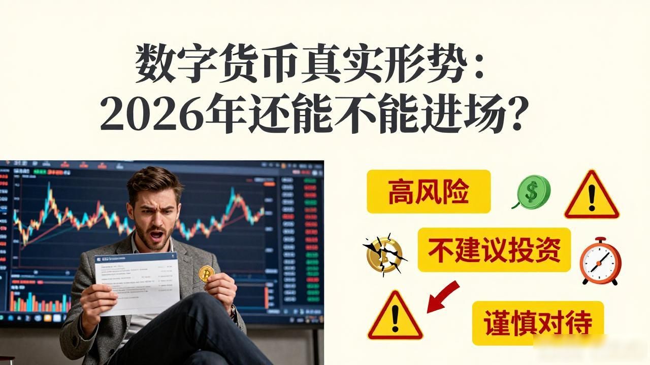 数字货币真实形势：2026年还能不能进场？