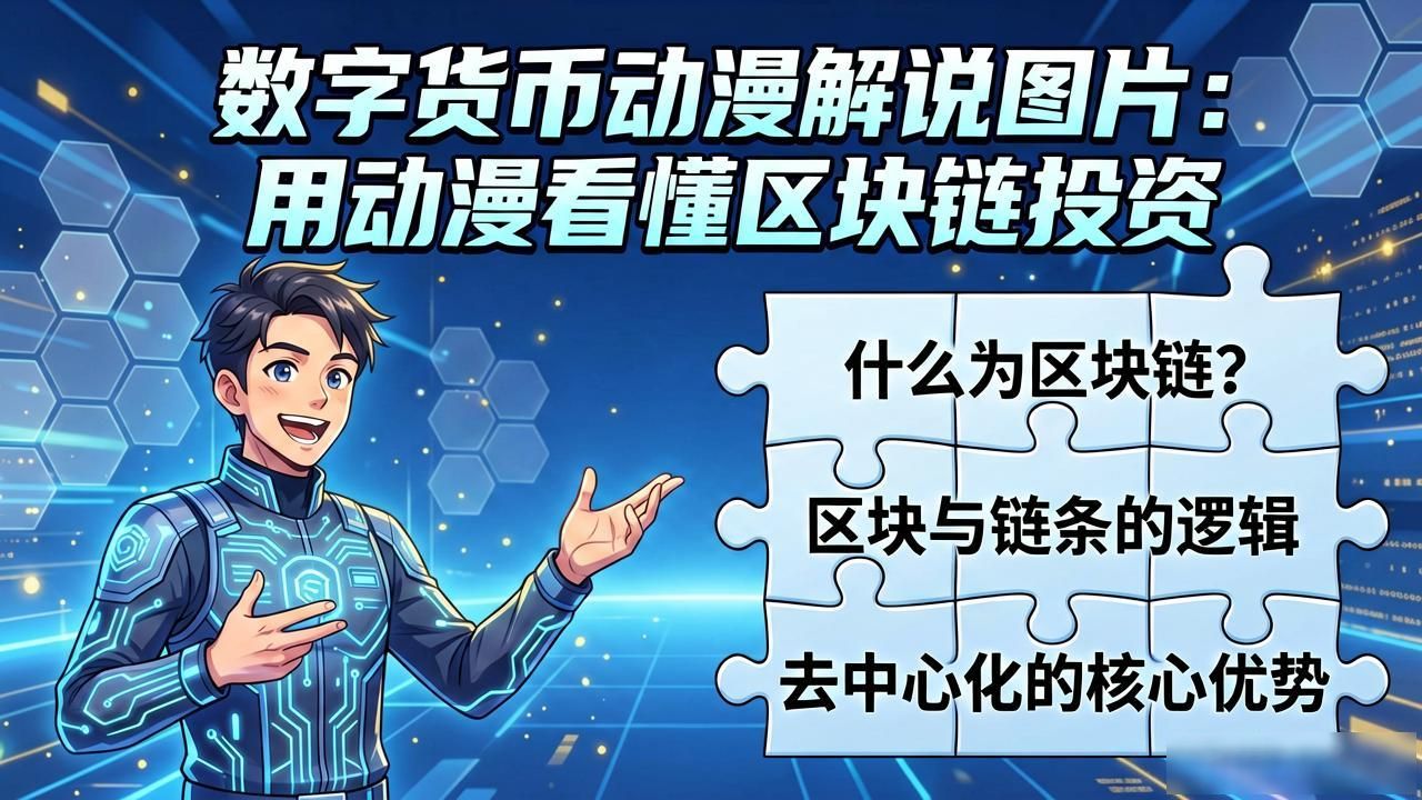数字货币动漫解说图片:用动漫看懂区块链投资