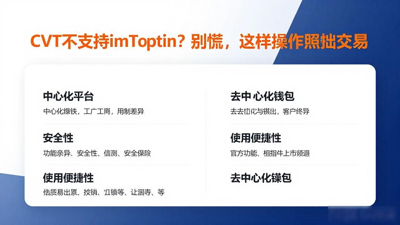 imToken去中心化钱包特性_cvt不支持imtoken_imToken与CVT平台对接障碍