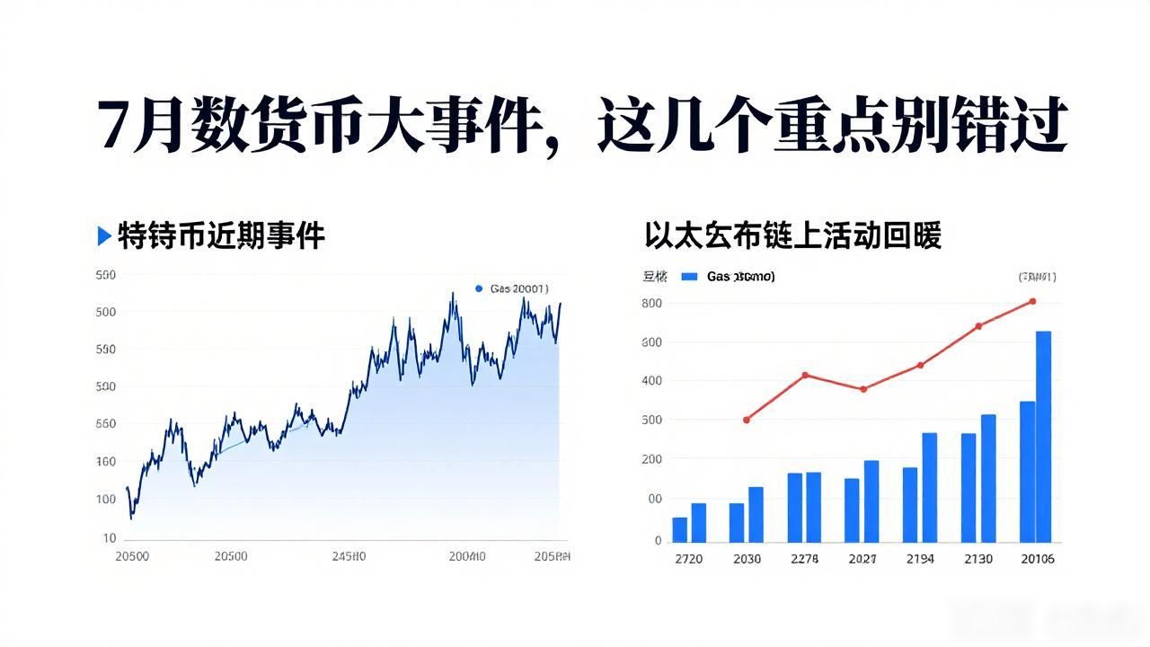7月数字货币大事件，这几个重点别错过