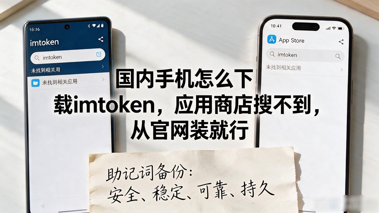 国内安卓手机安装imtoken教程_国内手机怎么下载imtoken_iPhone下载imtoken钱包方法