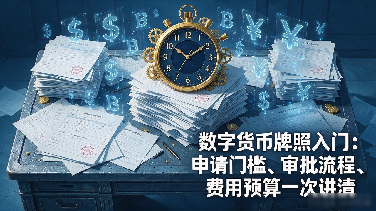 数字货币牌照入门_数字货币牌照申请流程_不同业务类型所需牌照