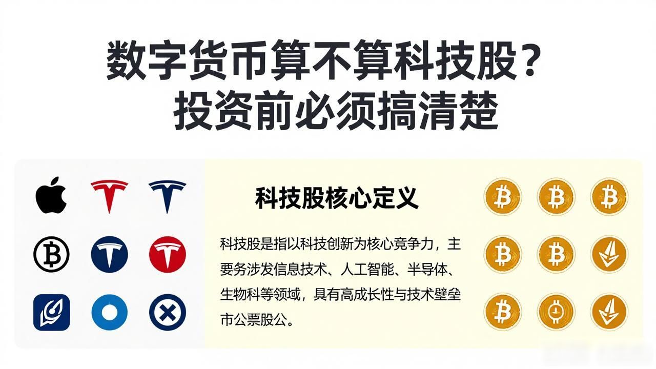 数字货币算不算科技股？投资前必须搞清楚
