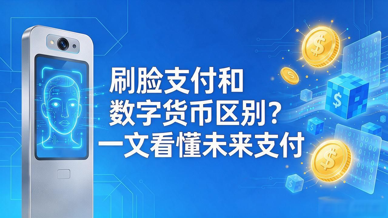 刷脸支付和数字货币区别？一文看懂未来支付