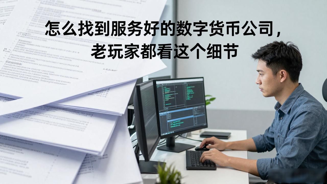 怎么找到服务好的数字货币公司，老玩家都看这几个细节