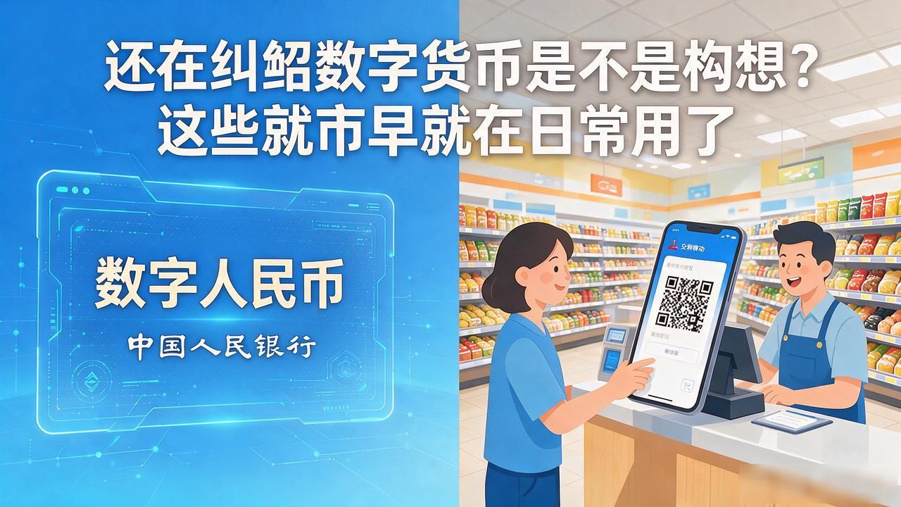 还在纠结数字货币是不是构想？这些城市早就在日常用了