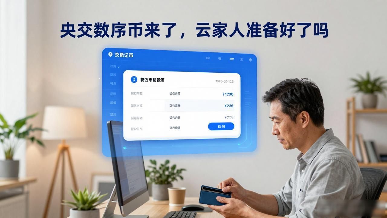央行数字货币来了，云家人准备好了吗