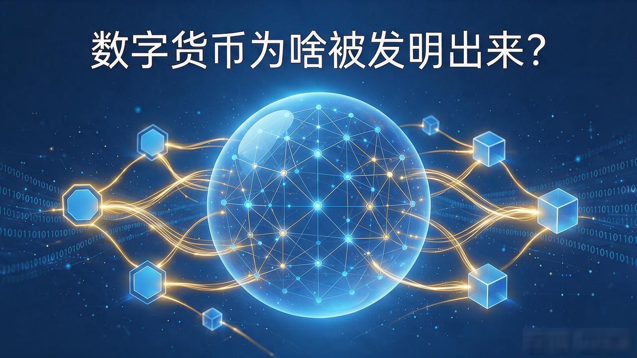 数字货币为啥被发明出来?