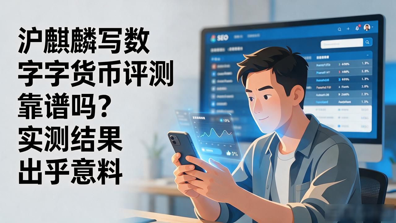 沪麒麟写数字货币评测靠谱吗？实测结果出乎意料