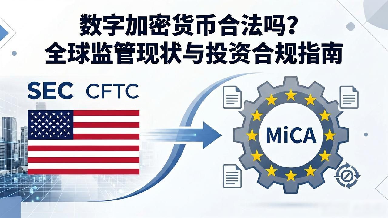 数字加密货币合法吗？全球监管现状与投资合规指南