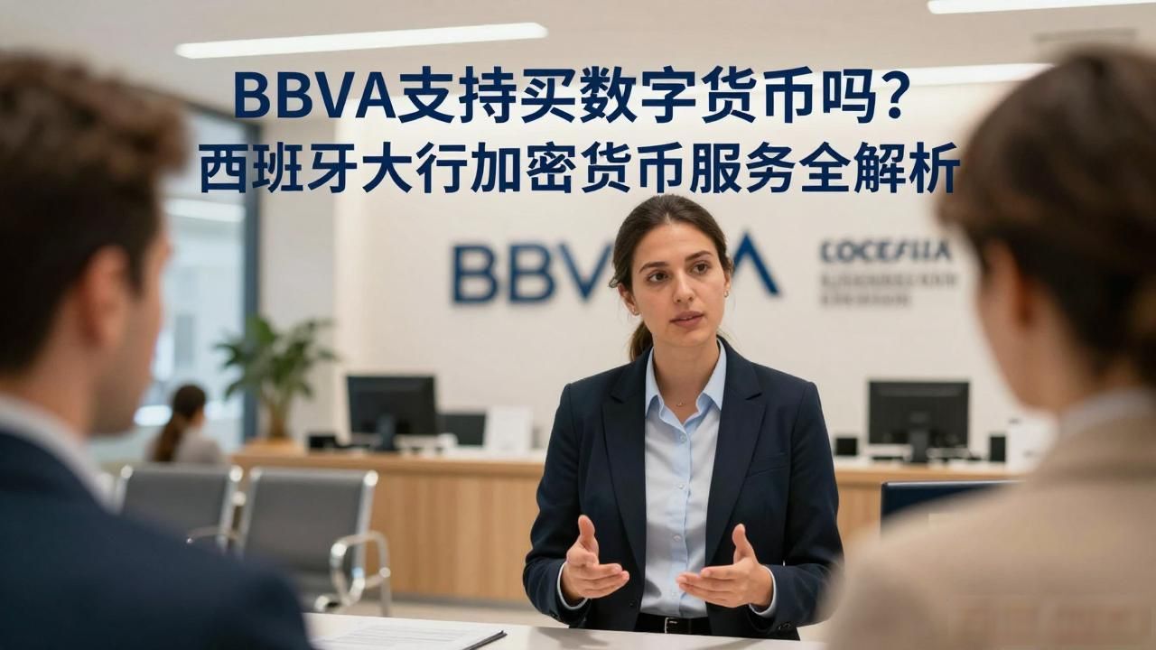 BBVA支持买数字货币吗?西班牙大行加密货币服务全解析