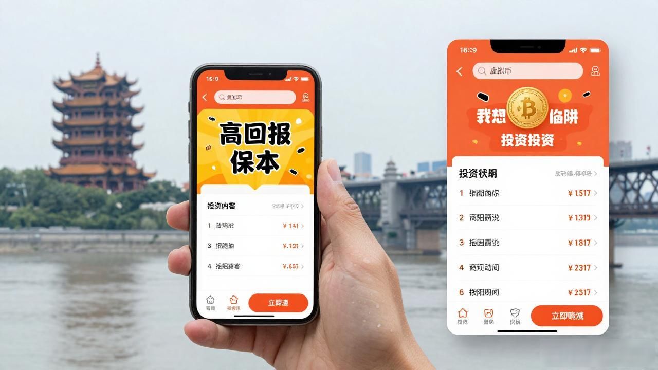 武汉虚拟币骗局曝光:别被"高回报"迷了眼