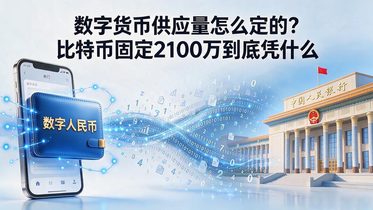 数字货币供应量怎么定的？比特币固定2100万到底凭什么