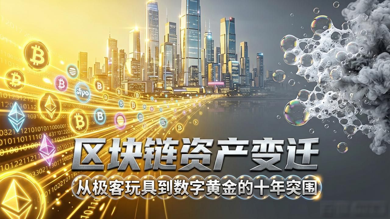 区块链资产变迁:从极客玩具到数字黄金的十年突围
