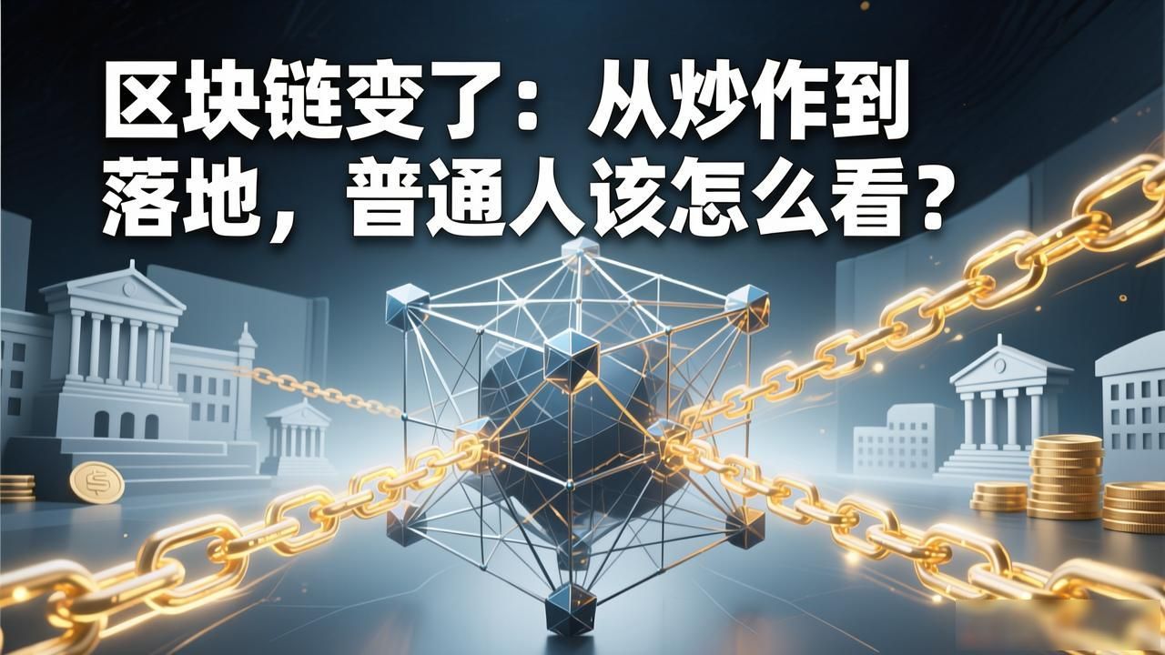 区块链变了:从炒作到落地,普通人该怎么看?