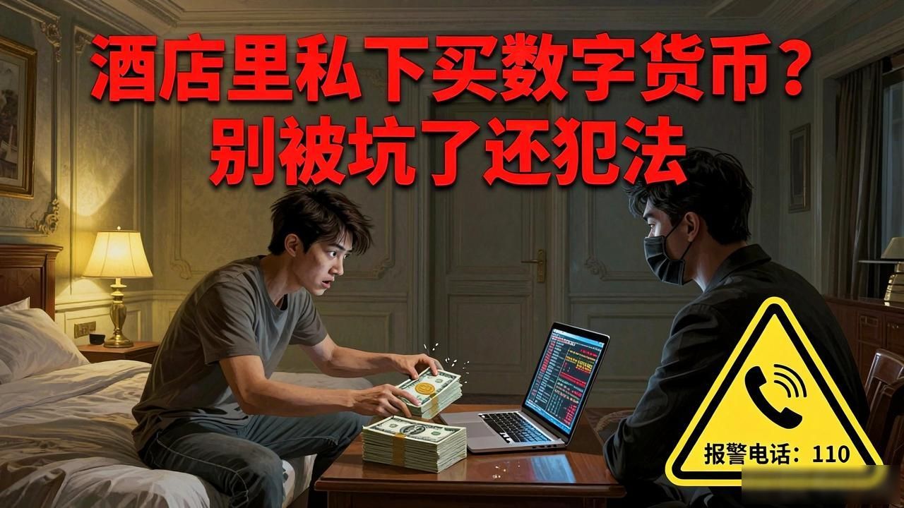 酒店里私下买数字货币？别被坑了还犯法