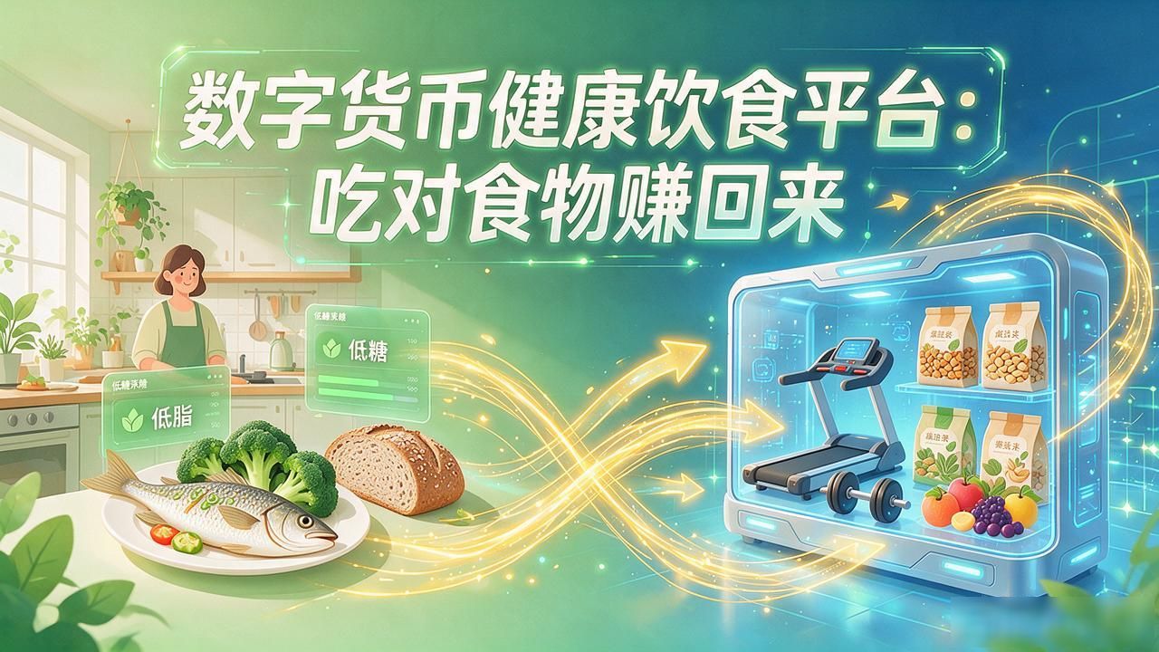 数字货币健康饮食平台_区块链追踪饮食消费积分_数字货币健康饮食平台
