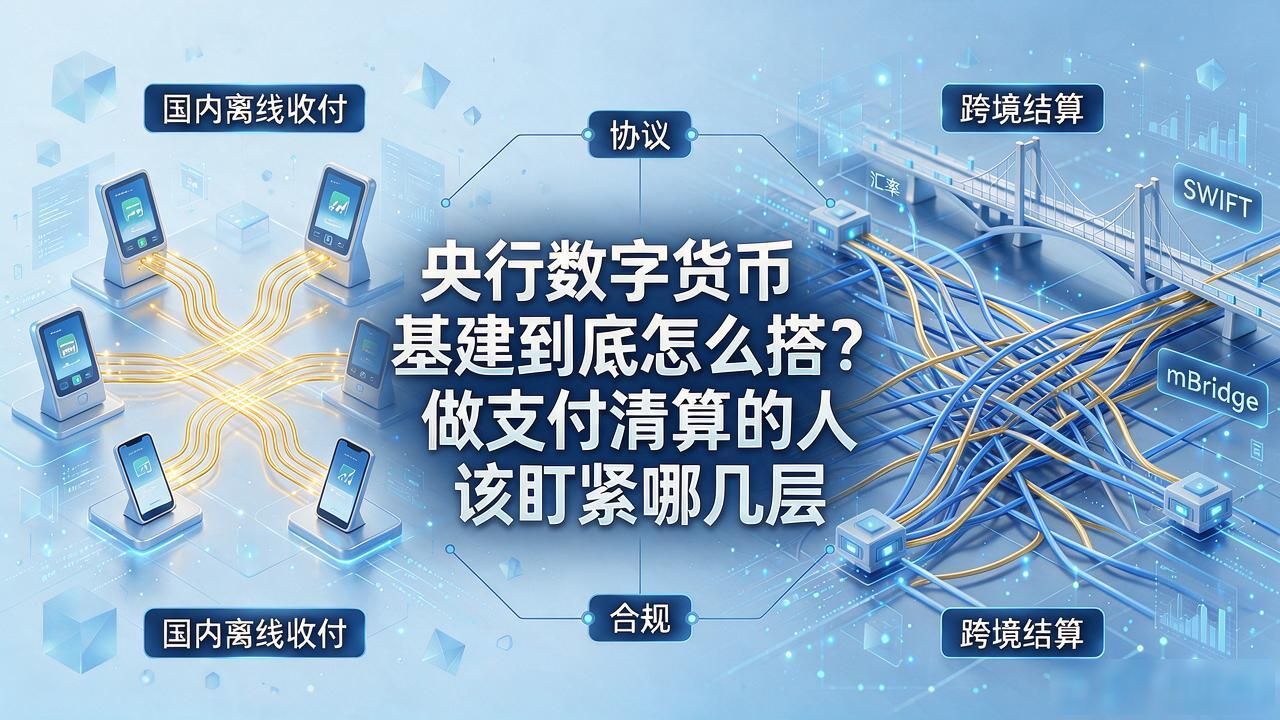 央行数字货币基建到底怎么搭？做支付清算的人该盯紧哪几层