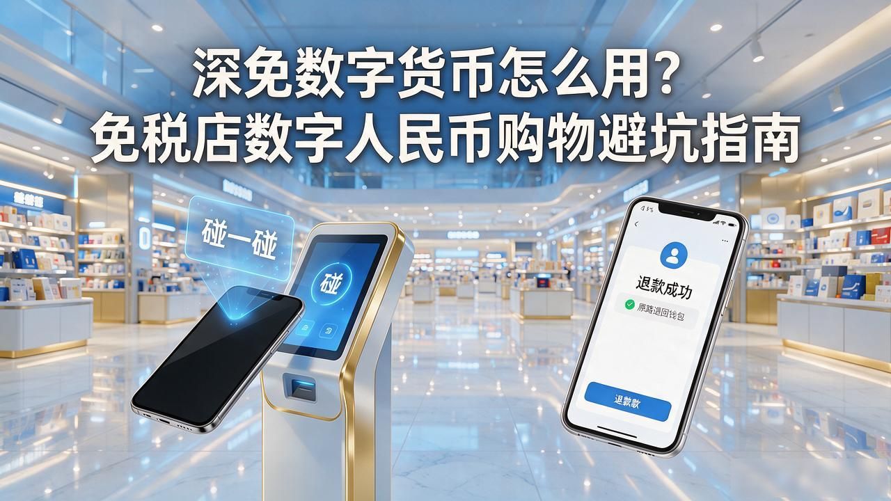 深免数字货币怎么用？免税店数字人民币购物避坑指南