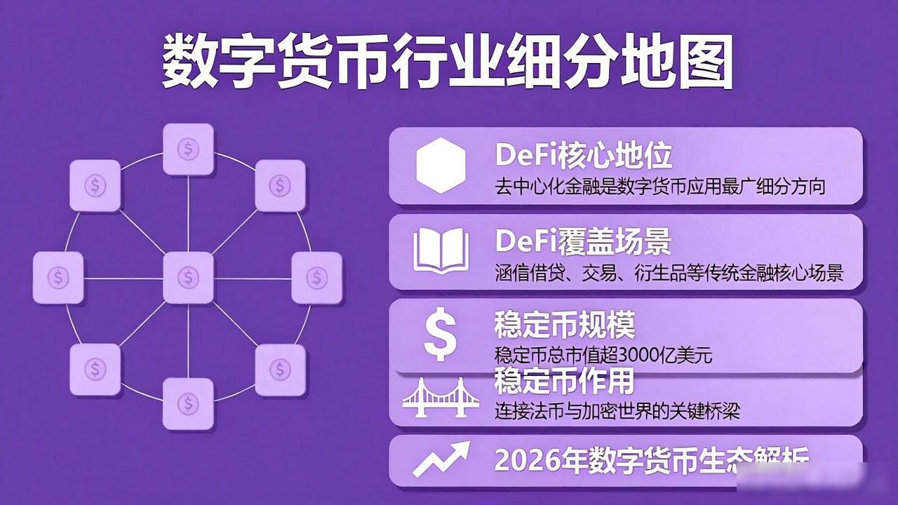 数字货币行业细分地图:从公链到DeFi全解析