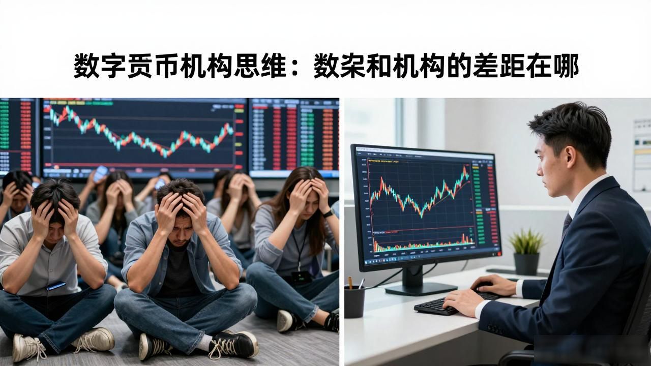 数字货币机构思维：散户和机构的差距在哪
