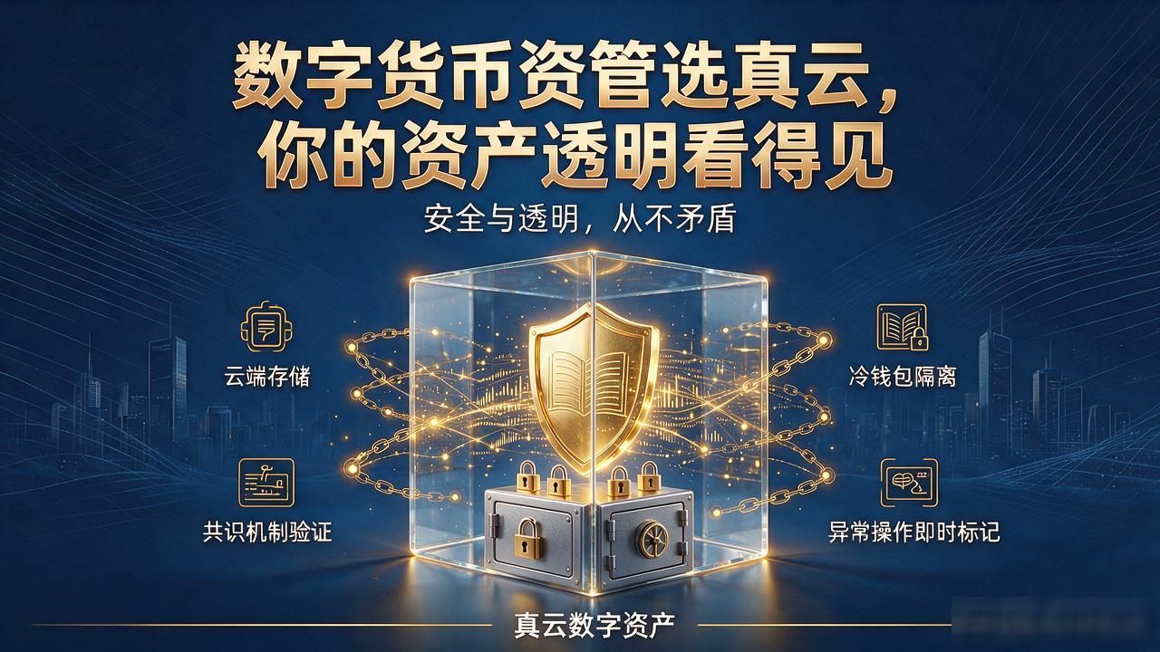 数字货币资管选真云,你的资产透明看得见