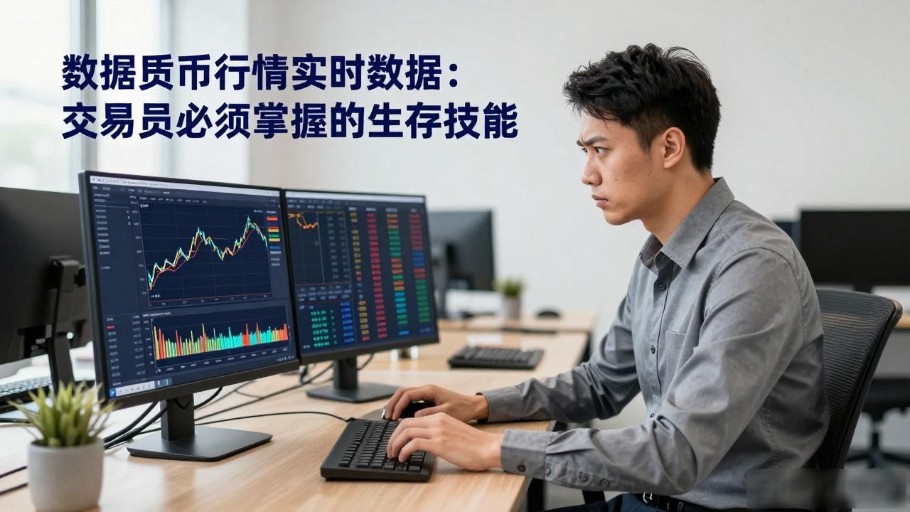 数字货币行情实时数据：交易员必须掌握的生存技能
