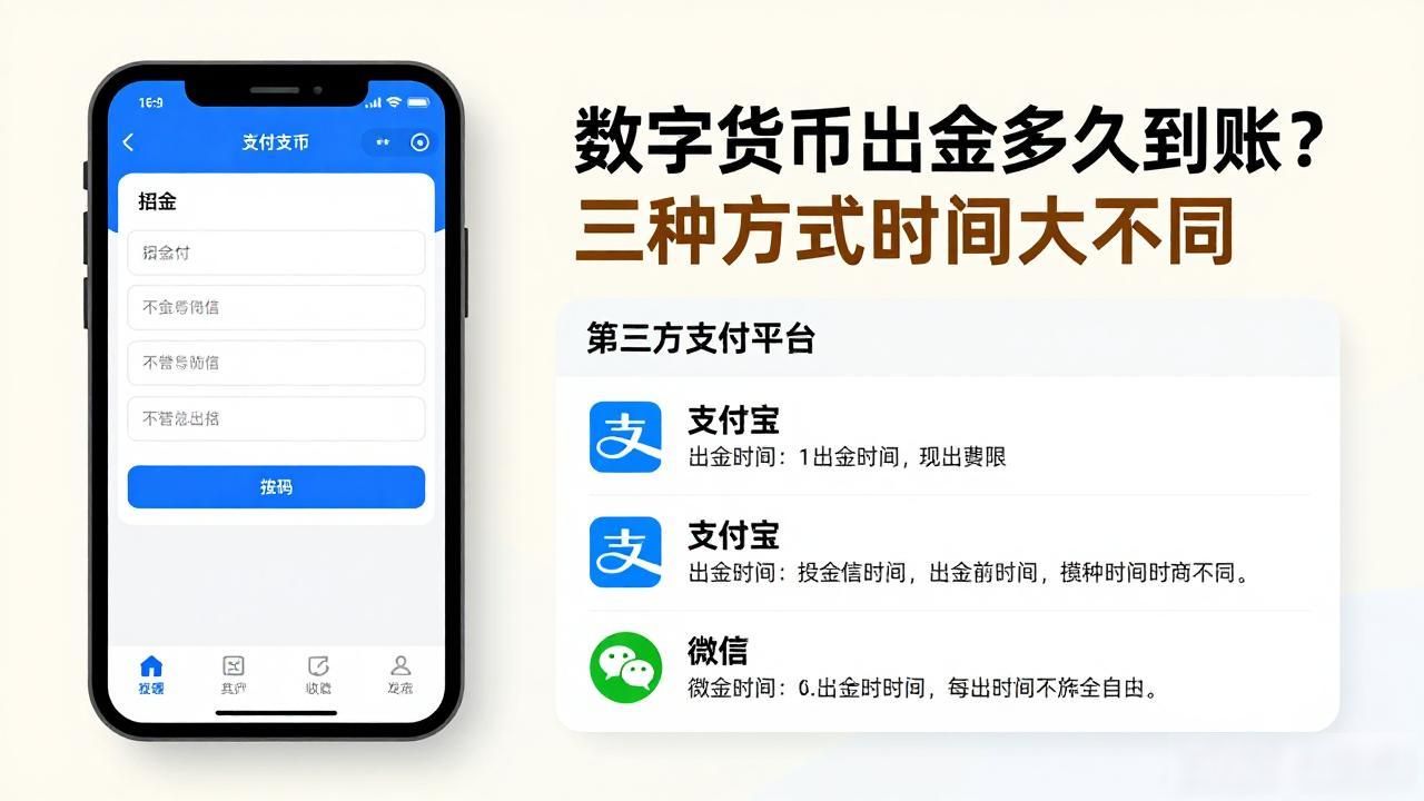 数字货币出金到账时间 数字货币不同出金方式到账时间 新手数字货币出金到账时间_数字货币出金多久到帐