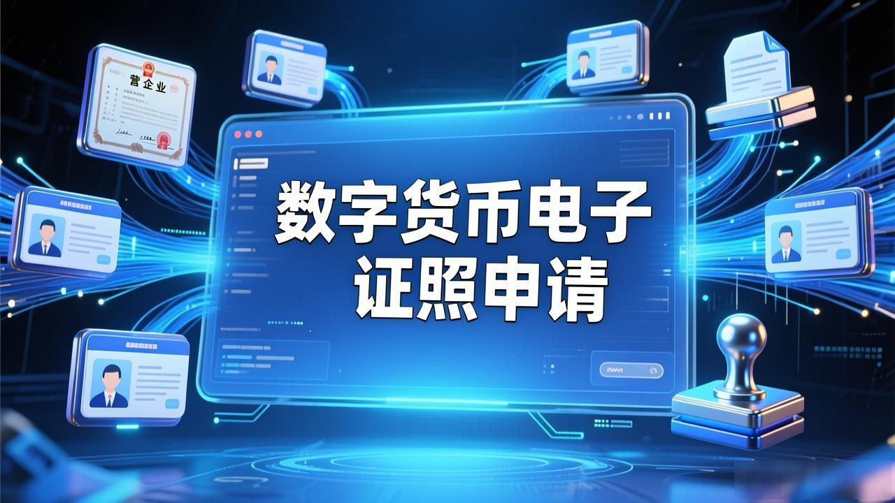 数字货币电子证照怎么办？从申请到拿证全攻略
