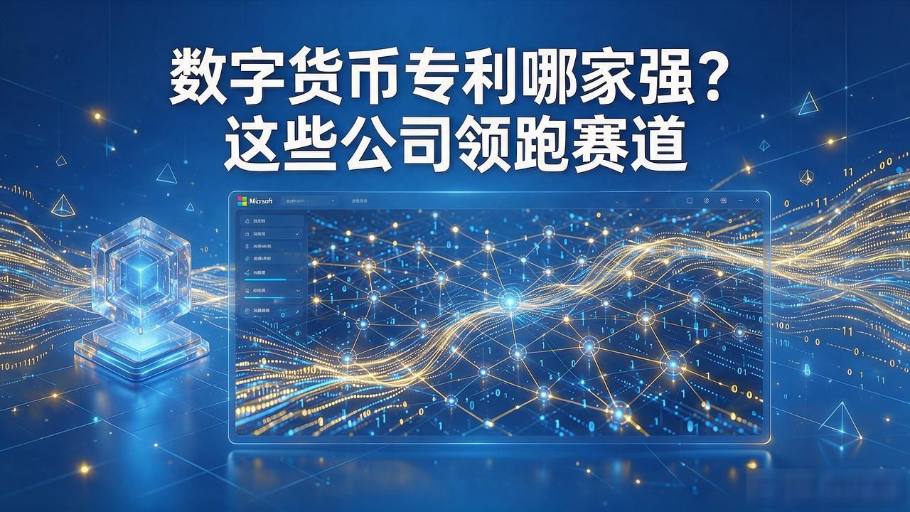 数字货币专利哪家强？这些公司领跑赛道