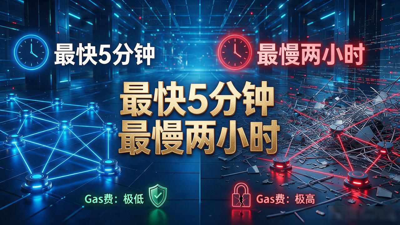 数字货币互转需要多久？实测五条主流链，最快5分钟最慢两小时