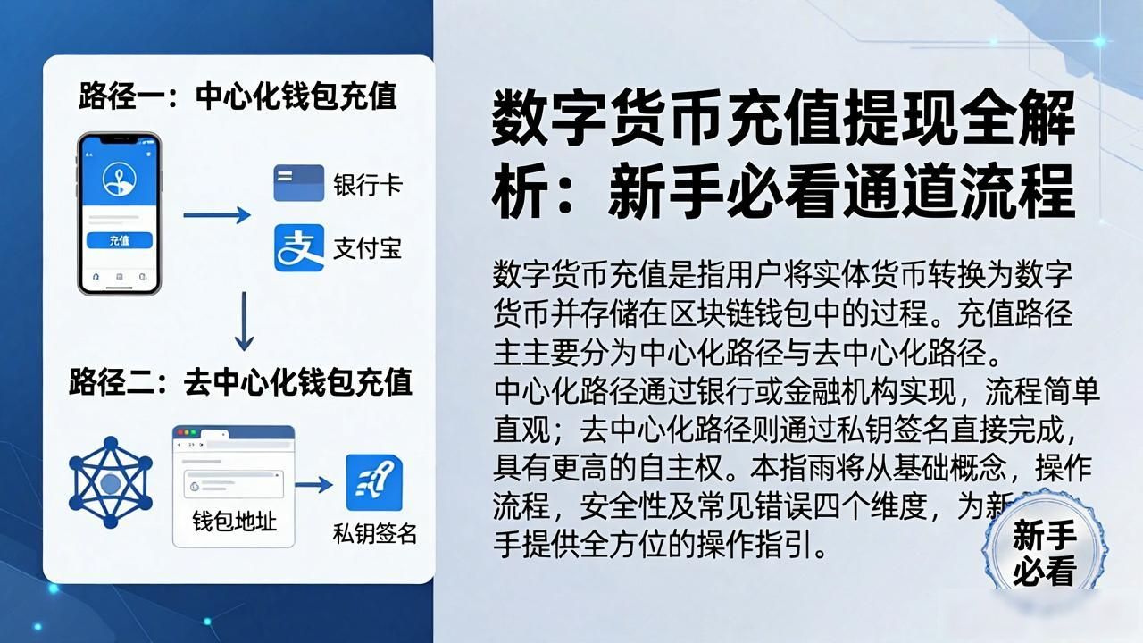 数字货币充值提现全解析：新手必看通道流程