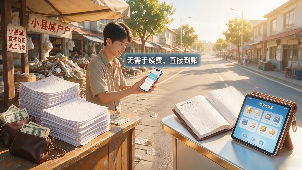 通化县数字货币_农村老人数字货币使用_通化县小卖部数字货币试点