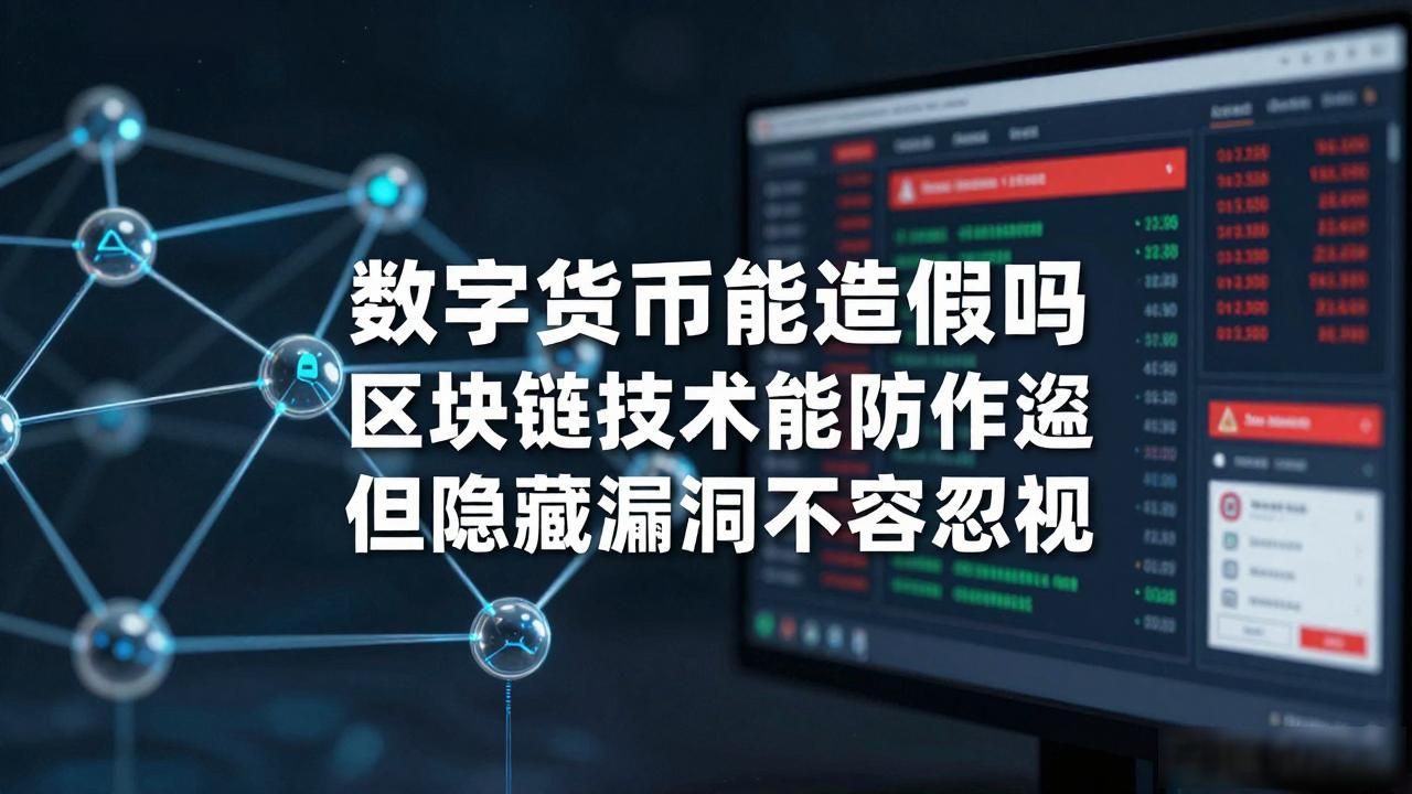 数字货币能造假吗 区块链技术能防伪造 但隐藏漏洞不容忽视
