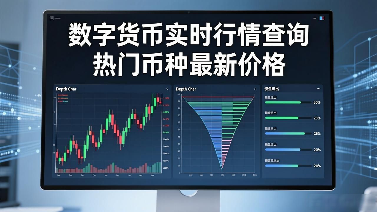 数字货币实时行情查询 热门币种最新价格